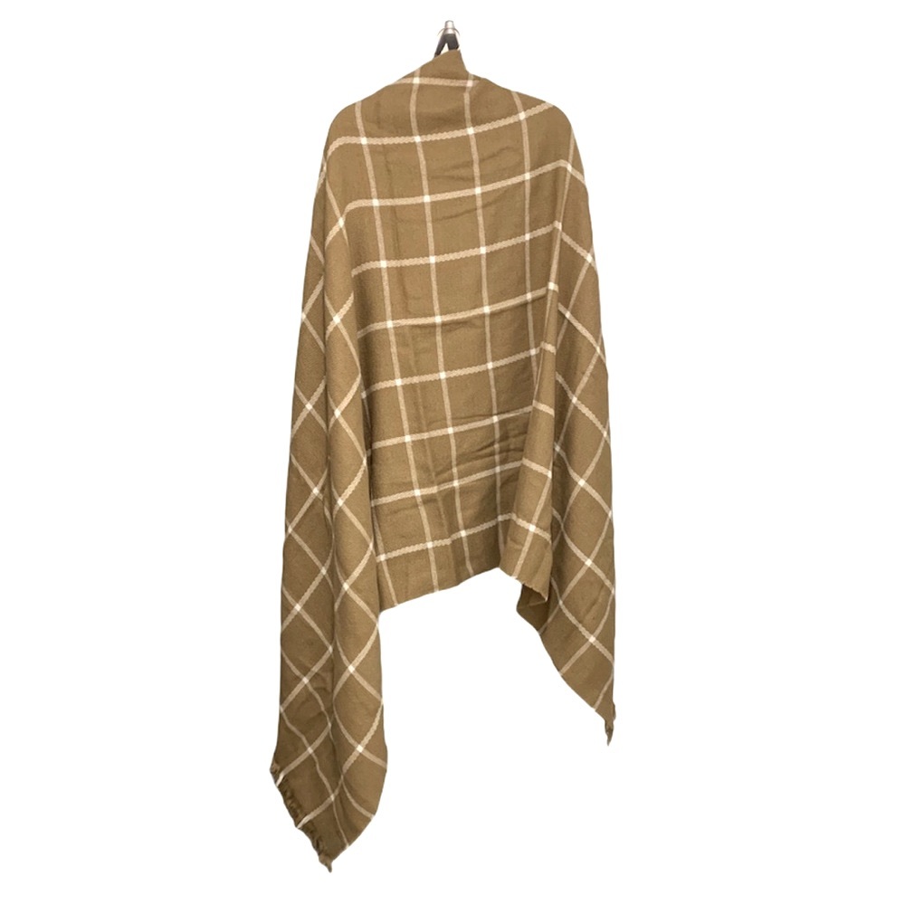 Aldo NWT Tan Plaid Scarf